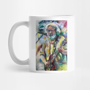 JERRY GARCIA - watercolor portrait Mug